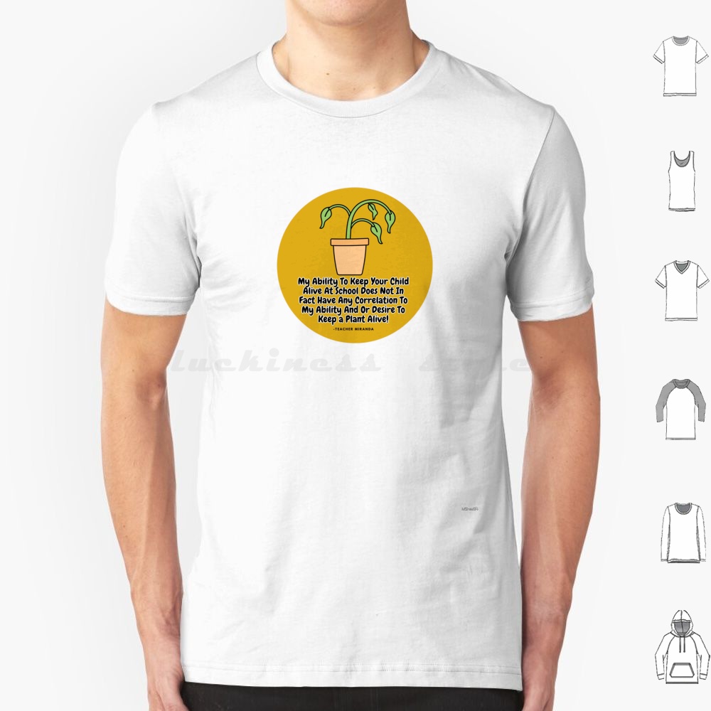 Plant Parent Shirt - Great Teacher Horrible Plant Parent T