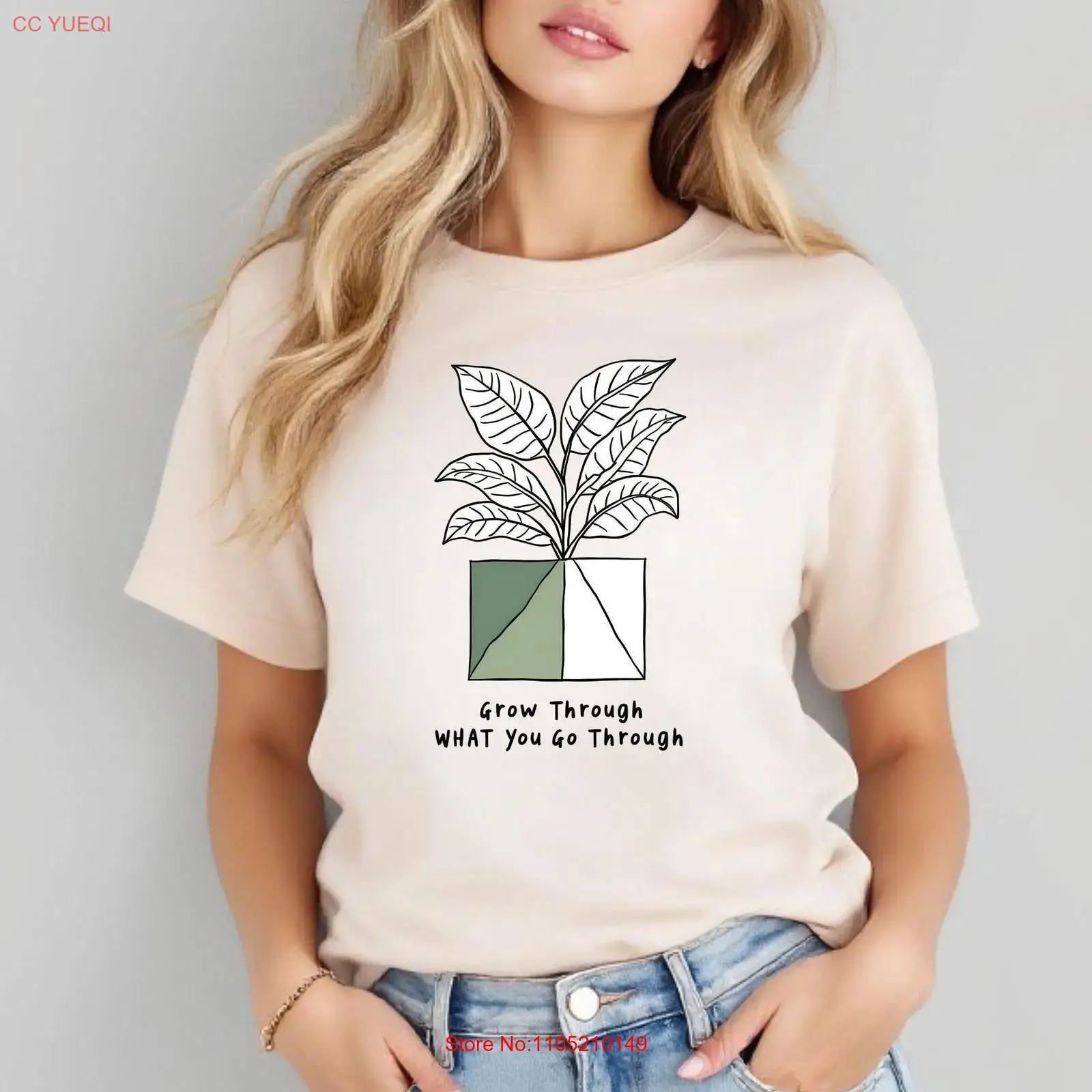 Plant Parent Shirt - Minimalist Plant Parent T Shirt Grow