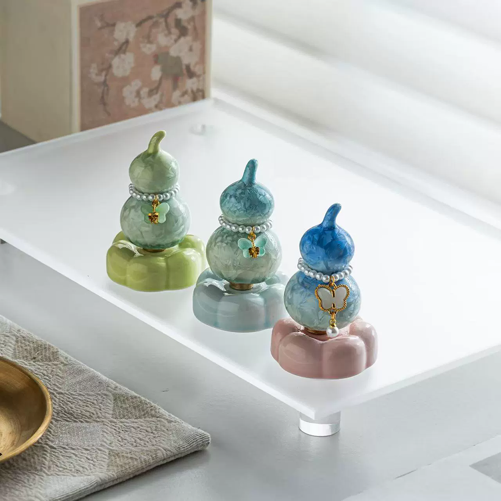 Adorable Rotating Lucky Gourd  - مراجعة Plant Parent Gifts وسعره