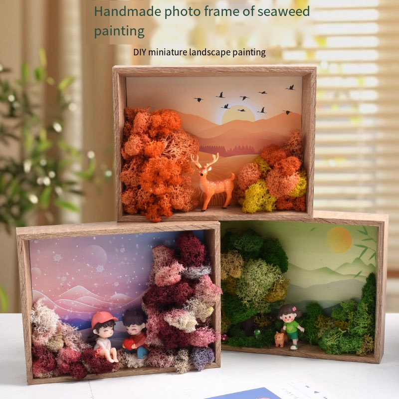 Seaweed Art DIY Kit - 3D Frame - مراجعة Plant Parent Gift Set وسعره