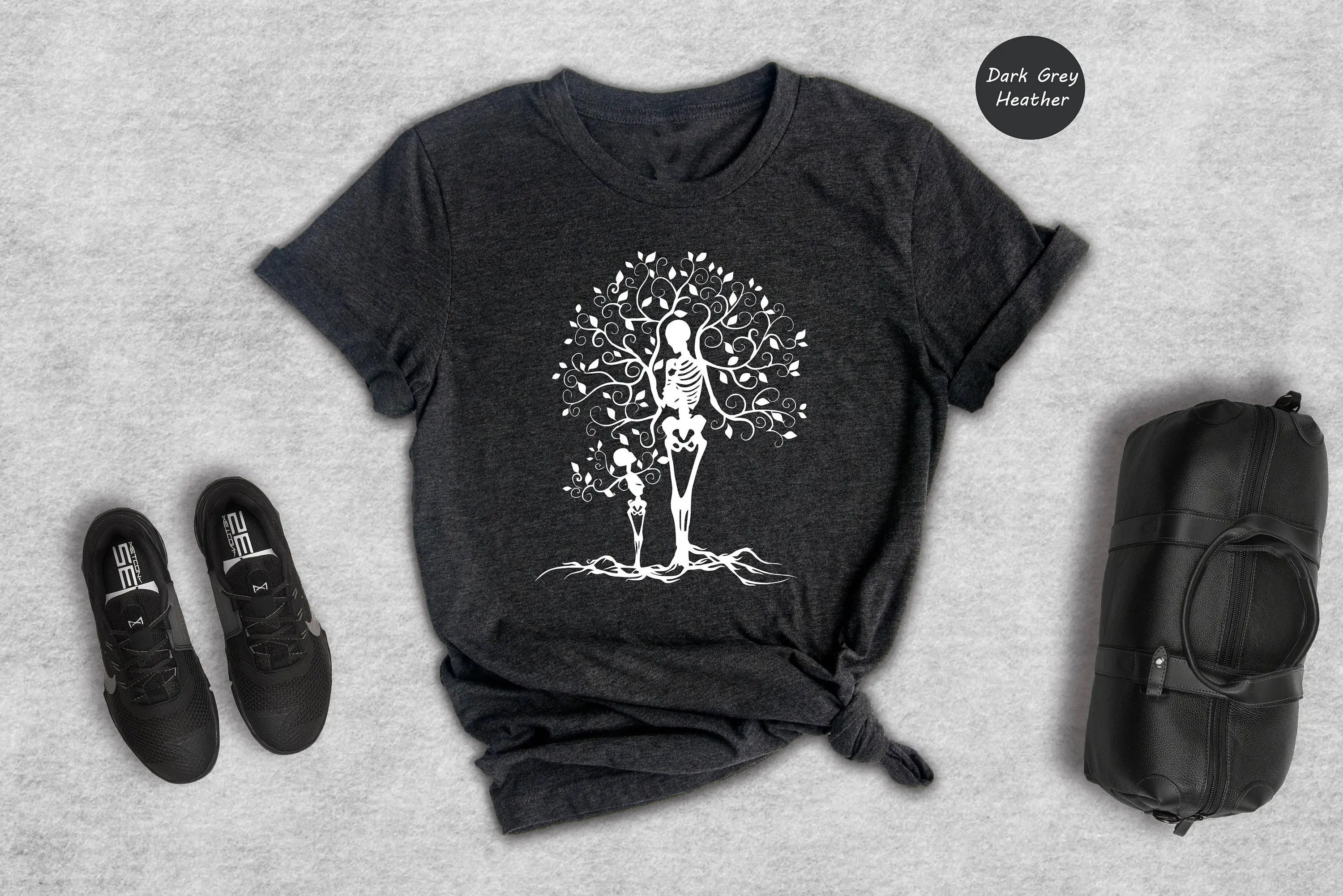 Skeleton Parent Tree T Shirt P - مراجعة Plant Parent Shirt وسعره
