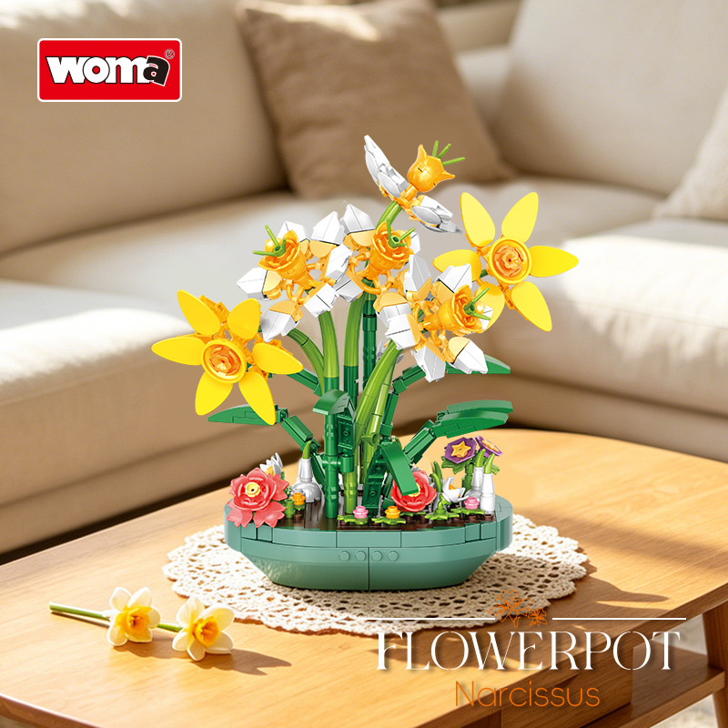 WOMA Simulated Daffodil Buildi - مراجعة Plant Parent Pot وسعره