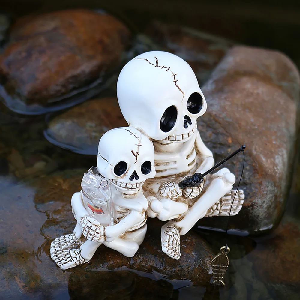Halloween Parent-Child Skull S - مراجعة Plant Parent Pot وسعره
