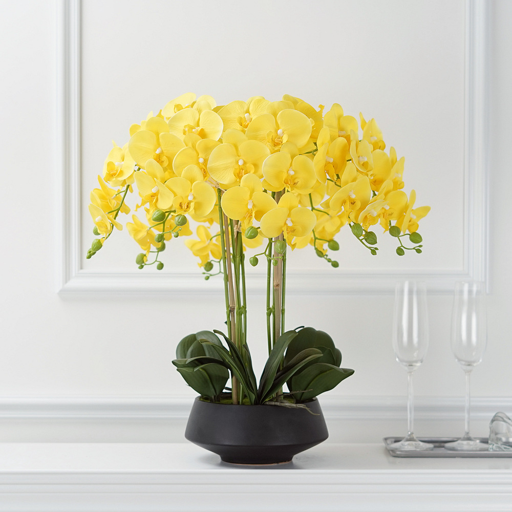Artificial Potted Phalaenopsis - مراجعة Orchid Phalaenopsis وسعره