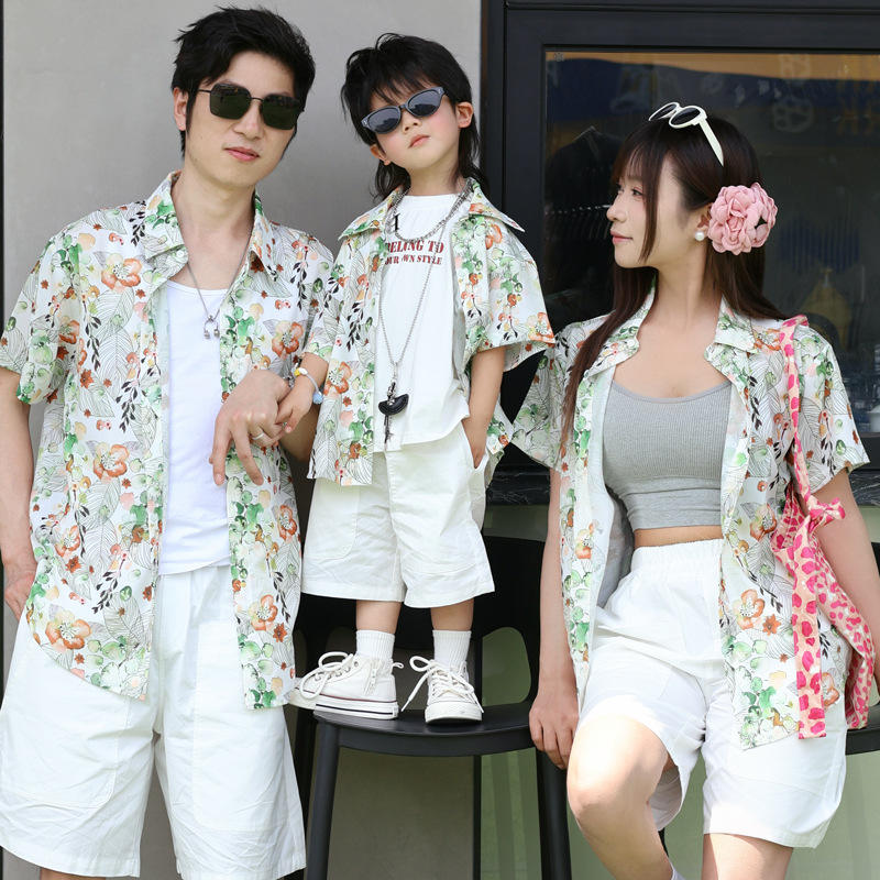 Holiday Look Parent-child Flor - مراجعة Plant Parent Shirt وسعره