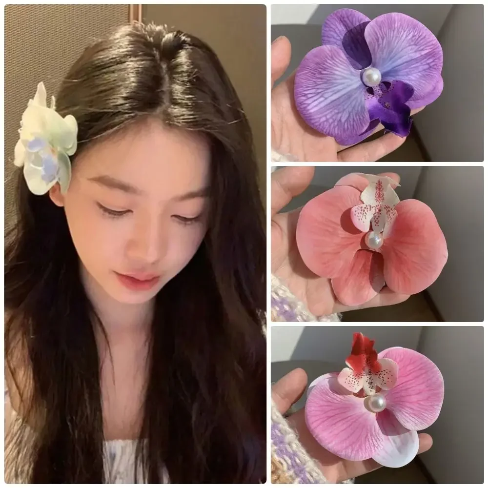 Phalaenopsis Pearl Hair Clip O - مراجعة Orchid Phalaenopsis وسعره