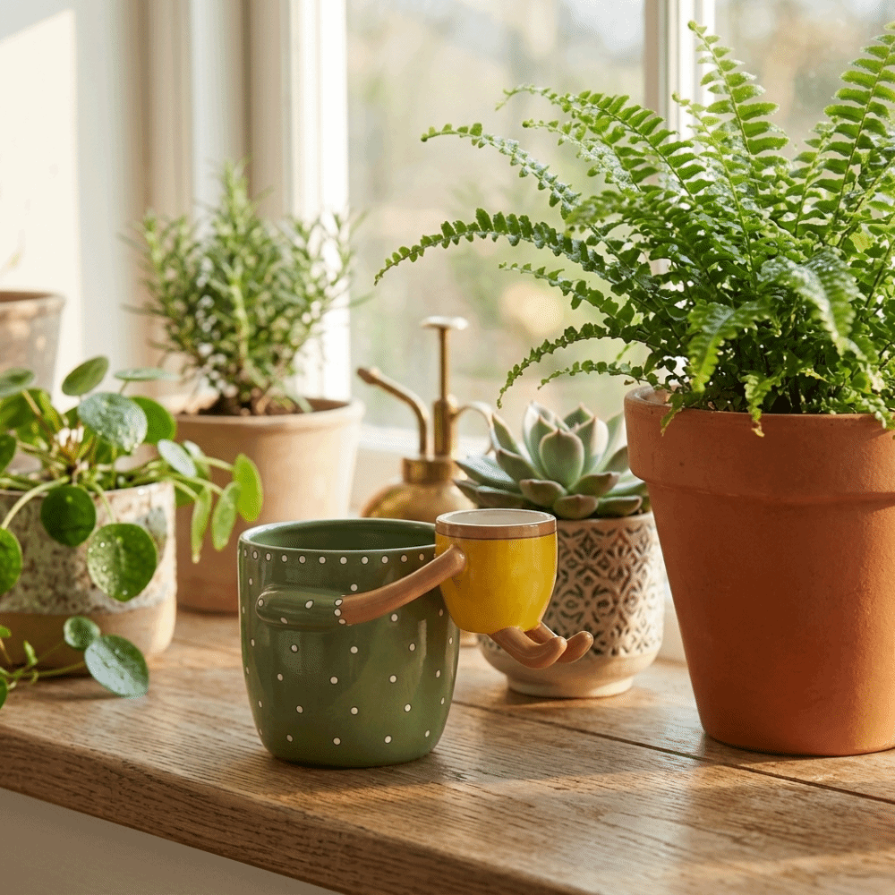 Resin Parent-child Flowerpot w - مراجعة Plant Parent Pot وسعره