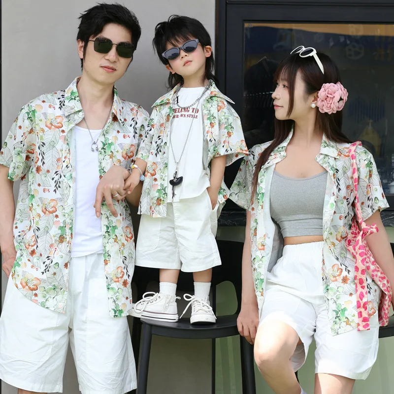 Holiday Look Parent-child Flor - مراجعة Plant Parent Shirt وسعره