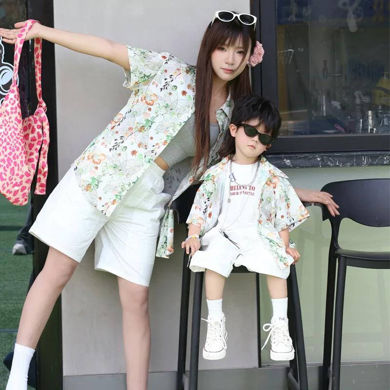 Holiday Look Parent-child Flor - مراجعة Plant Parent Shirt وسعره