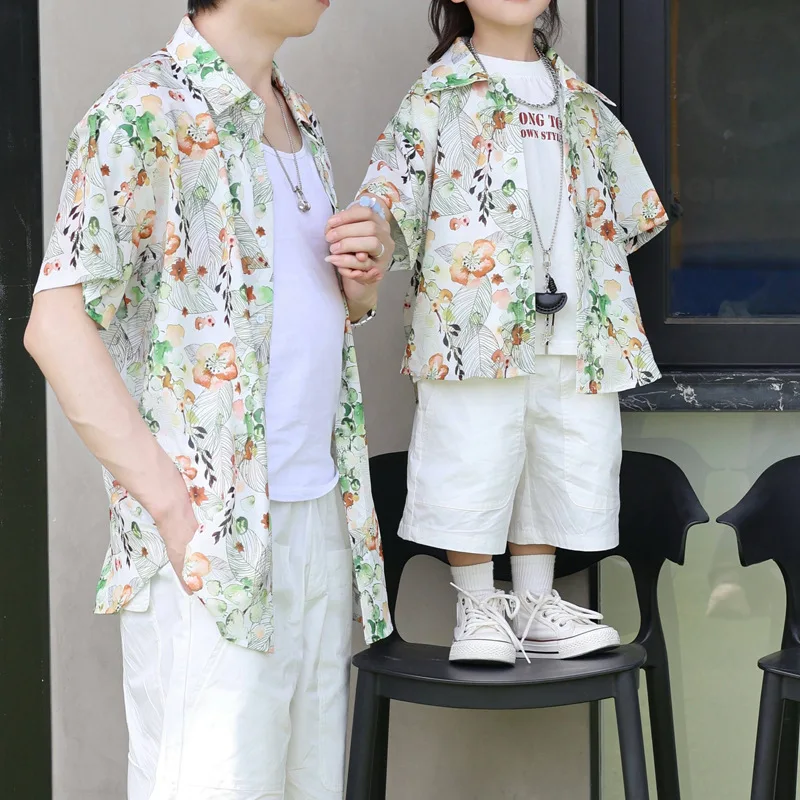 Holiday Look Parent-child Flor - مراجعة Plant Parent Shirt وسعره