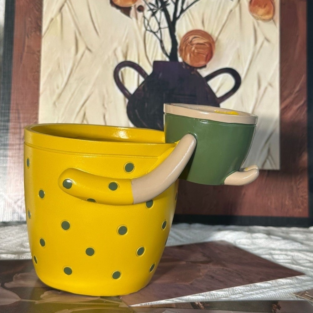 Resin Parent-child Flowerpot F - مراجعة Plant Parent Pot وسعره