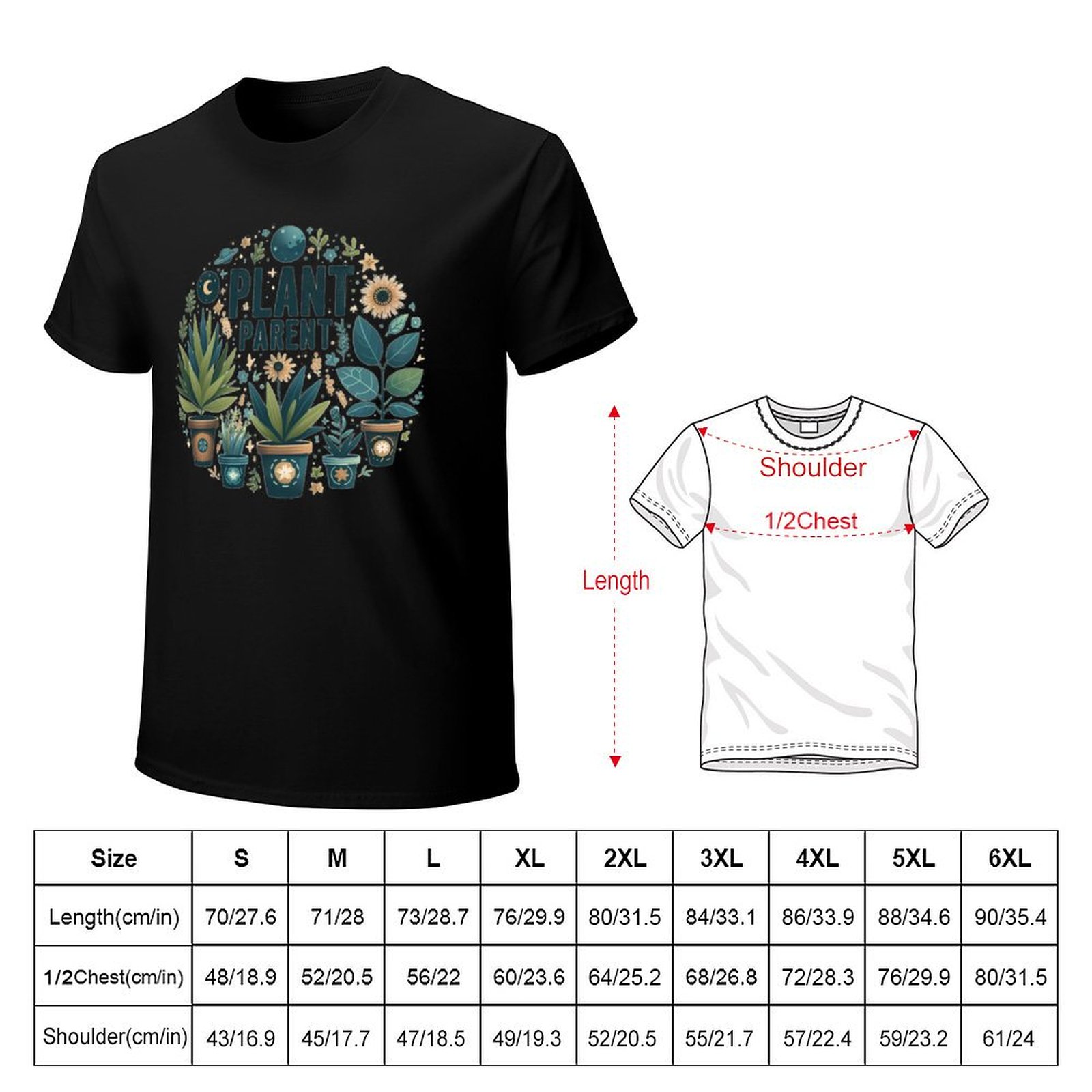 Plant parent T-Shirt Large Siz - مراجعة Plant Parent Shirt وسعره