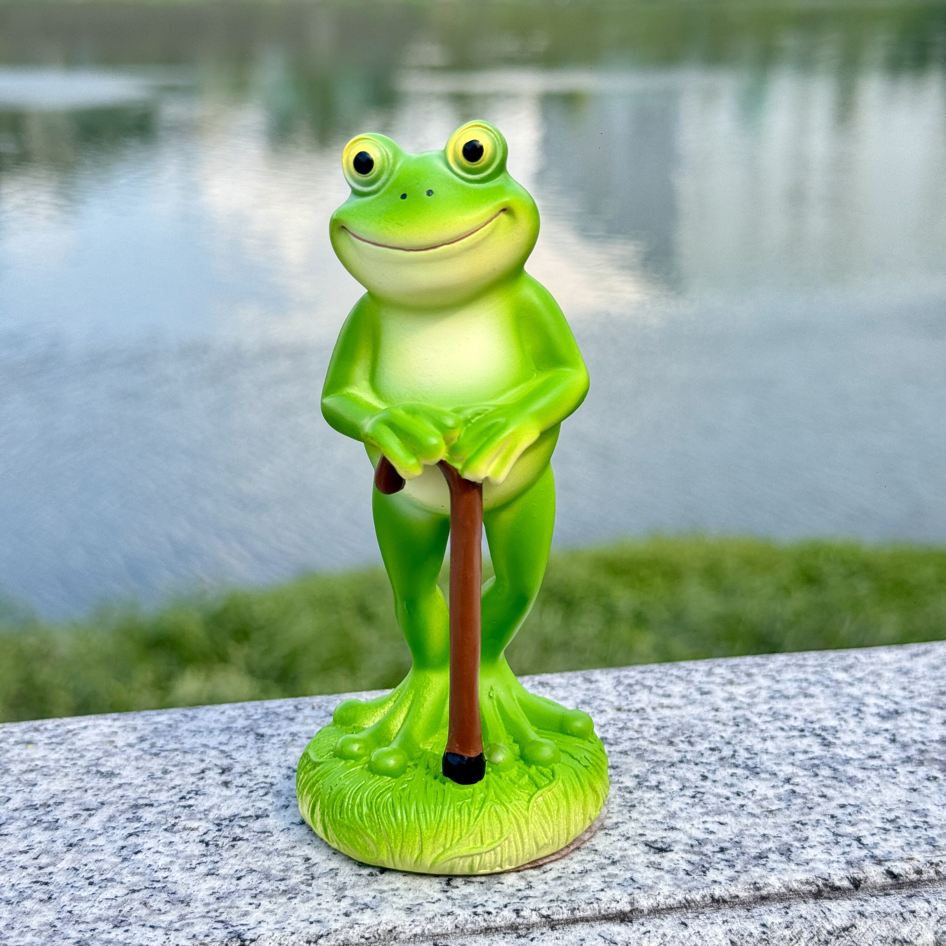 1Pc Charming Green Frog Garden - مراجعة Plant Parent Pot وسعره