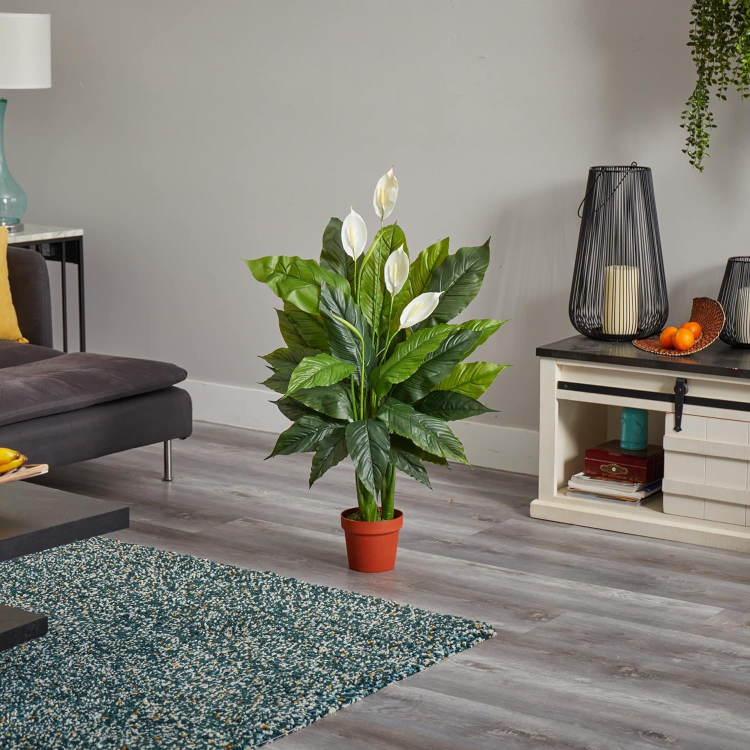 42in Artificial Peace Lily wit - مراجعة Peace Lily White وسعره