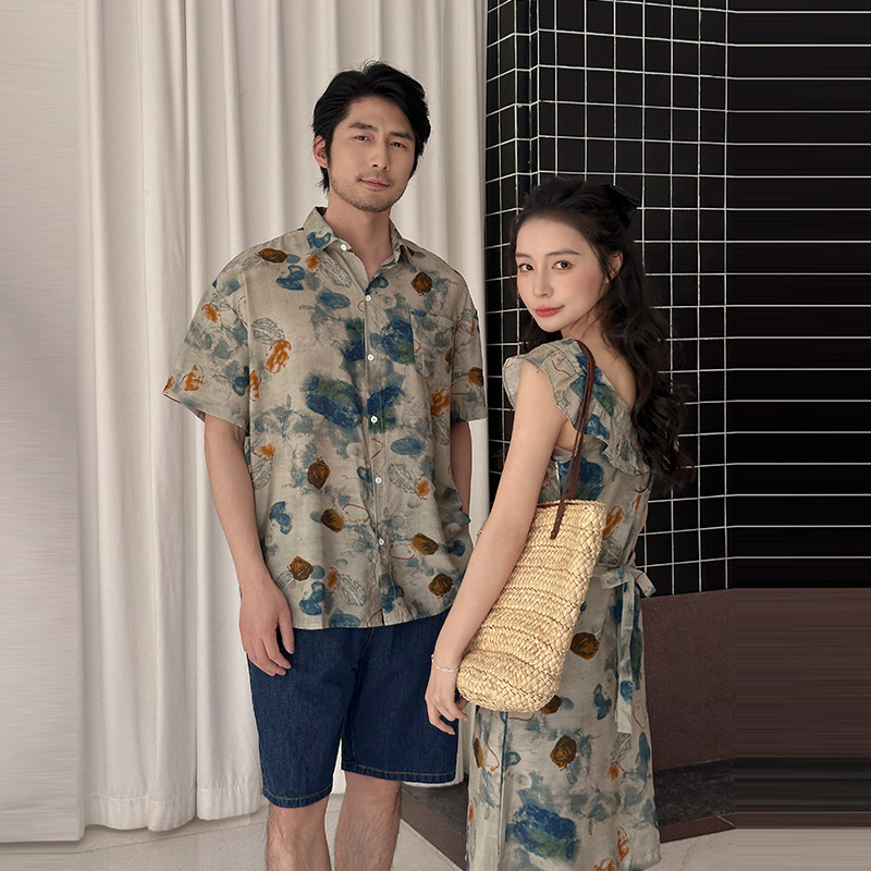 Vacation Area Couple Look Fami - مراجعة Plant Parent Shirt وسعره