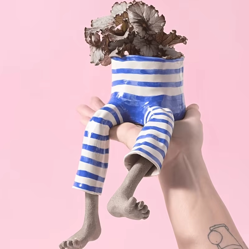 Whimsical Resin Leggy Planter  - مراجعة Plant Parent Pot وسعره