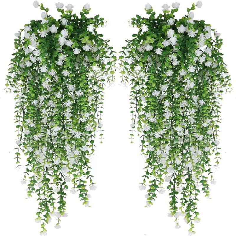 Artificial Plant Hanging Flowe - مراجعة Orchid Phalaenopsis وسعره