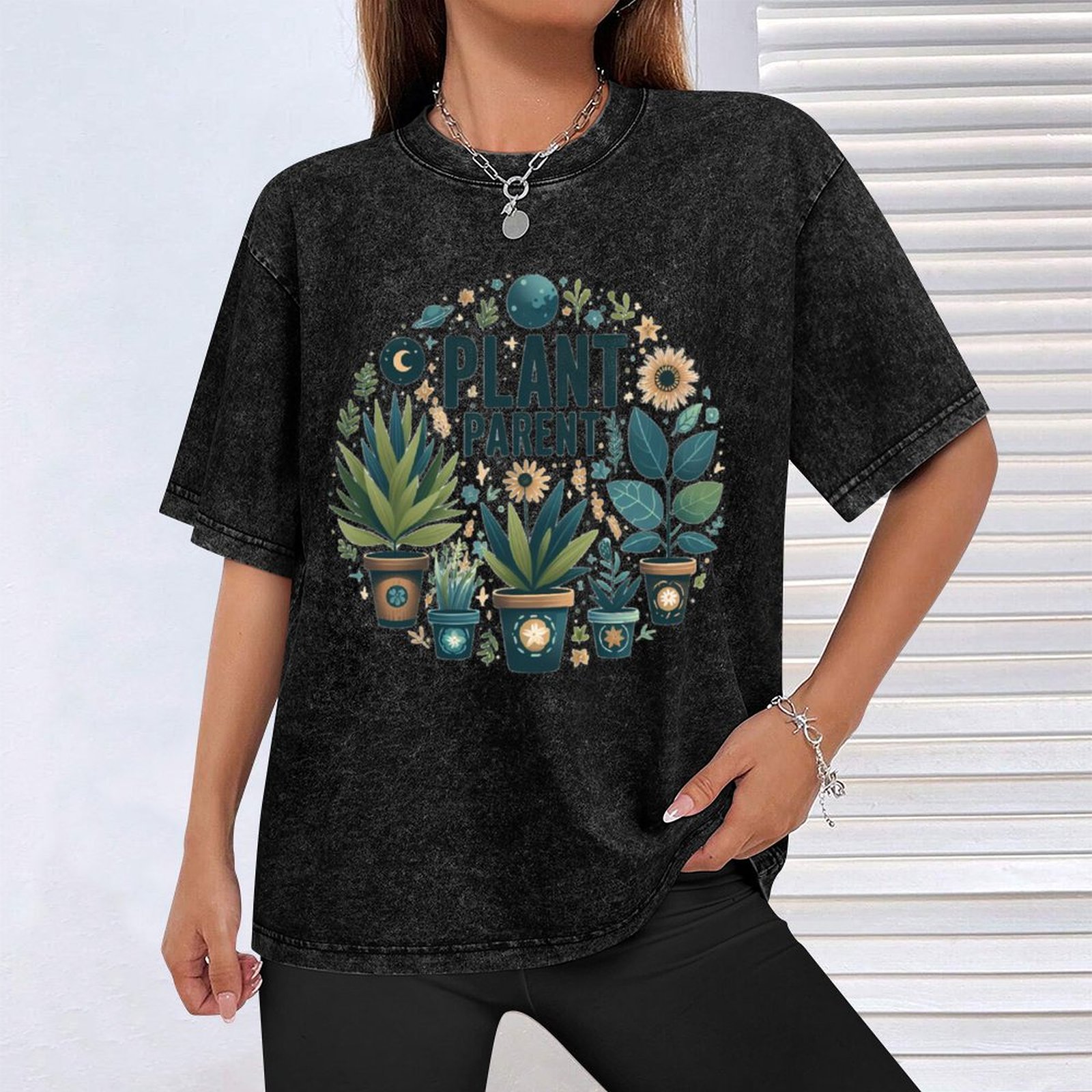 Plant parent T-Shirt Casual Fa - مراجعة Plant Parent Shirt وسعره